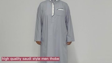 High quality Arab Khaleeji Thobe for men for Libyan and Saudi Arab1