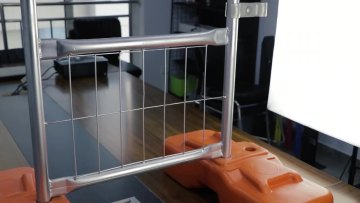 High quality construction fence panel australia standard temporary fence and fence clamps1