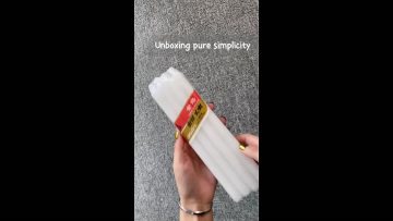 whiteCandles paraffin wax