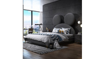 Foshan factory children twin bed wood room on sale1