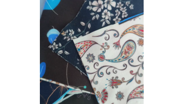 Customized Digit Print High Quality Cotton Spandex In Stock 4 Way Stretch Fabric By Yard1