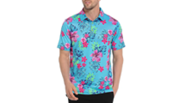 All Over Sublimation Printing Polyester Spandex Polo Shirts for Men 100 Cotton Shirt1