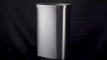 motion sensor trash can