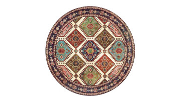 Monica Green Living Room Carpet Tea Table Carpet