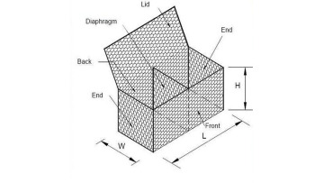 2020 Hot sale Big factory low price china supplier galvanized powder PVC coated Weaved welded gabion box prices1