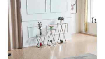 TL-PS003G Tiered Plant Stand Set | Space-Smart Floral Display
