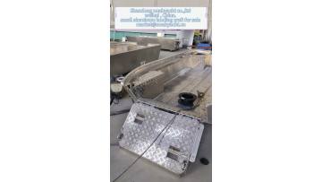 small aluminum landing craft DL400 for rescue or load goods