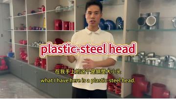 plastic-steel head.fire-fighting equipment