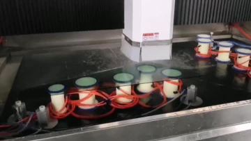 CNC Automatic 3 Axes Glass Cutting Machine Glass Processing Machinery for Irregular Shape Glass Cutting and Beveling