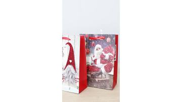 Classic Christmas Paper Bags