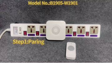B1905-W1901,battery operated wireless doorbell