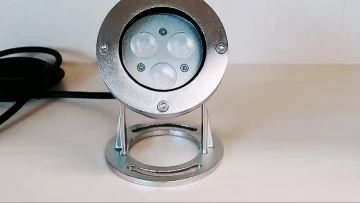 Poolux LED Underwater Lighting kapego IP68 304ss Spotlight underwater spot rgb light 