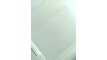 Transparent and thickened storage box