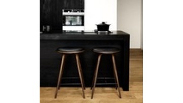 coffee house  free sample ironwork customized Leather cushion home  bar dining kitchen  restaurant high bar chair1