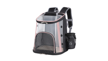 Amazon's Popular Breathable Panoramic Pet Backpack Shoulders Transparent PVC Cat Bag Go Out Portable Pet bag1