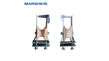 Crossarm-Mounted Stringing Pulley Block