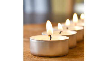Natural soy wax tealight candle