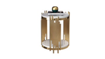 Modern side tables for living room furniture marble top gold base end tables small coffee table tea stand1