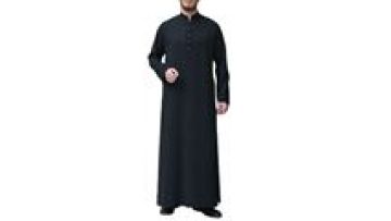 Al Dafah Thobes Mens Daffah Muslim Clothing Qatar Style Robes Islamic Wear Wholesale Cheap Daffah Men Al Aseel Thobe1