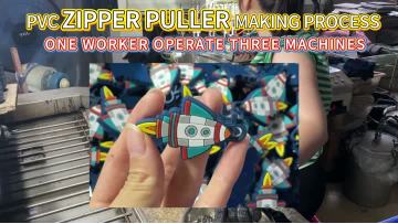 zipper puller machine