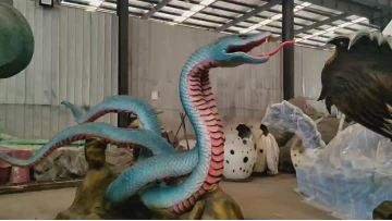 Life size animatronic monsters