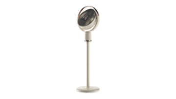 4-Speed Electric Control Standing Fan with Ambient Light Air Cooling Up-Down Direction Strong Wind Battery Recharge Fan1