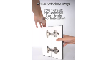 M25-C clip on soft close hinge