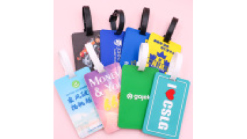 Kunshan Krell  Custom Advertising Promotion Silicone Luggage Tags Promotion Gift Custom Soft PVC Luggage Tag Custom Luggage Tags1