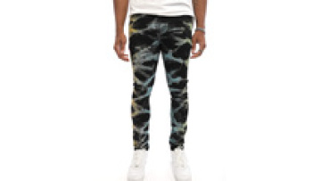 Custom Jeans Stretch Skinny Jeans Pencil Style Casual Men Breathable Zipper Fly Tie Dye Denim Trousers1