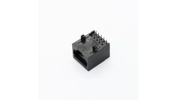 Full Plastic Side Entry 6P6C RJ11 Jack
