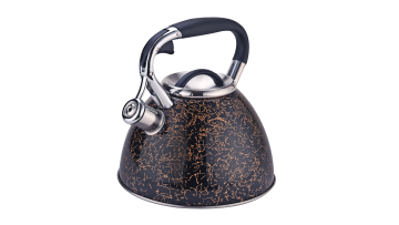 FH-521 Gold and black blend tea kettle