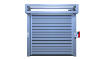 Exterior Spiral Fast Aluminum Hard High Speed Rolling Shutter Alu High Speed Door With Factory Direct Sale1