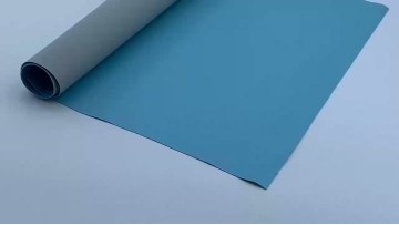 blue-grey waterproof tarp