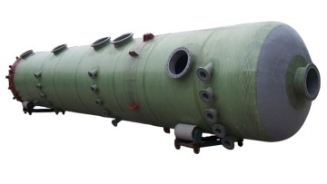 FRP industrial tail gas scrubber, frp waste gas scrubber , GRP absorption tower1