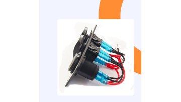 Waterproof 2 USB 12V Cell Phone GPS Charger Lighter W/Switch for Motorcycle1