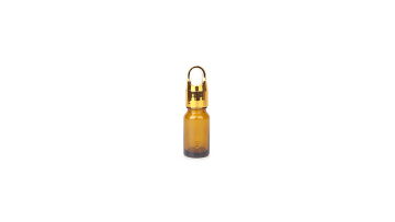 10ml amber glass essential oil bottle with dropper