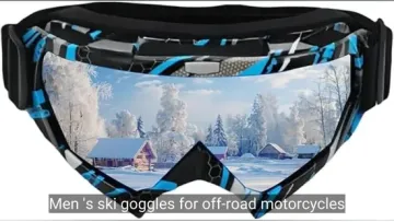 Men's Ski Goggles for off-Road Motorcycles, Anti-UV, Sandstorm and Anti-Fog1