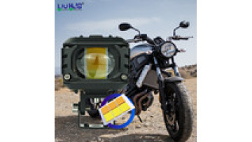 HJG Motorcycle Lights Led Headlights Led Fog Lights For Motorcycle Accessories HJG Mini Driving Lights1