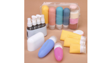 Best Selling Trending Products New Arrivals Design 2024 Shampoo Bottle Kit Silicone Travel Size Bottles Set For Toiletries1
