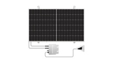 Germany 300w 600w balkon solaranlage on grid balcony solar panel system whole set supply1