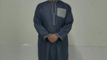 Men Abaya Islamic Clothing Two-pieces Set Muslim Dress for Men Short Sleeve Robe Kurta Muslim Man Thobe Qmais1