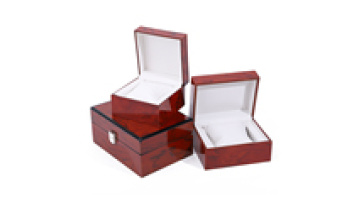 Hanhong factory custom logo luxury watch packaging box men's and women's watch gift box wooden waterproof travel watch case1