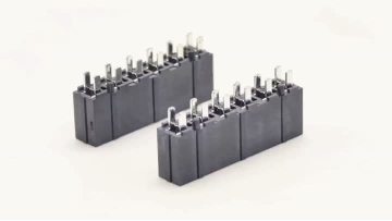 4.5mm Pitch Female header Connector Single Row Straight With Small Post H8.8mm 1*6P