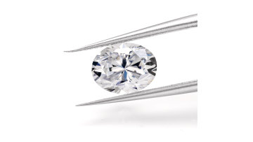 moissanite stud earrings