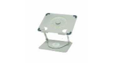 Swivel RGB Light Fan Stand Notebook Support Portable Adjustable Height Laptop Stand 360 Degree Rotation  Ergonomic Wholesale New1