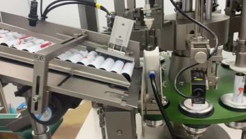 Plaster packaging machine