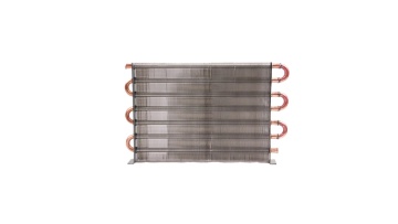making condensator and evaporator