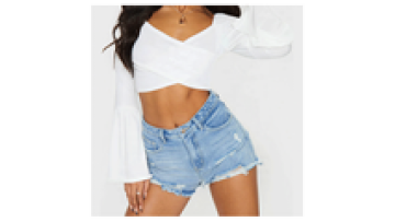 100% Cotton Custom Women's Denim Jeans Shorts Slim Ladies Denim Shorts With Wholesale Price From Bangladesh woman shorts pants j1