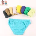 4pc/Lot Solid Boys Panties Briefs Kids Underwear for 1--12 Years