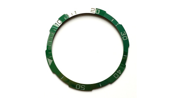 R-29 Dark green ceramic watch bezel